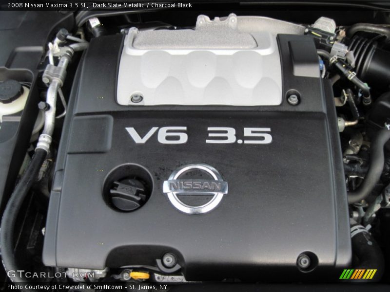 Dark Slate Metallic / Charcoal Black 2008 Nissan Maxima 3.5 SL
