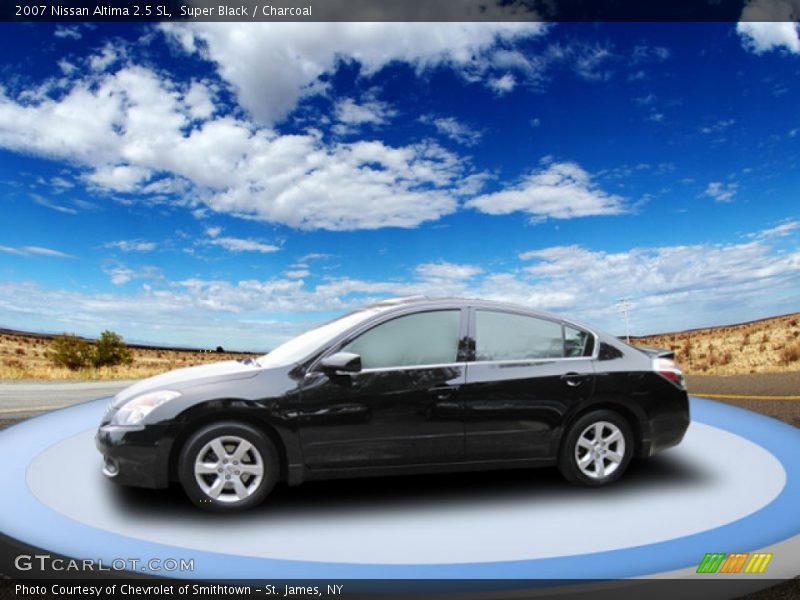 Super Black / Charcoal 2007 Nissan Altima 2.5 SL