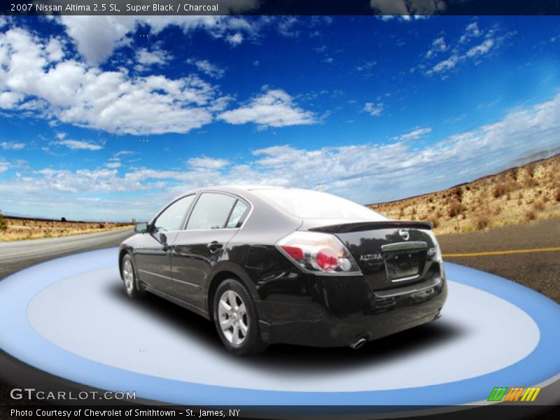 Super Black / Charcoal 2007 Nissan Altima 2.5 SL