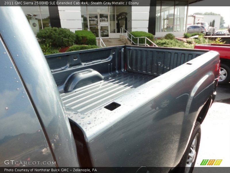 Stealth Gray Metallic / Ebony 2011 GMC Sierra 2500HD SLE Extended Cab 4x4