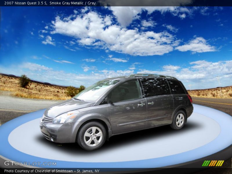 Smoke Gray Metallic / Gray 2007 Nissan Quest 3.5 S