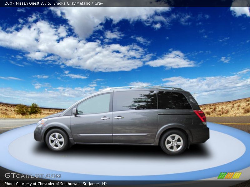 Smoke Gray Metallic / Gray 2007 Nissan Quest 3.5 S