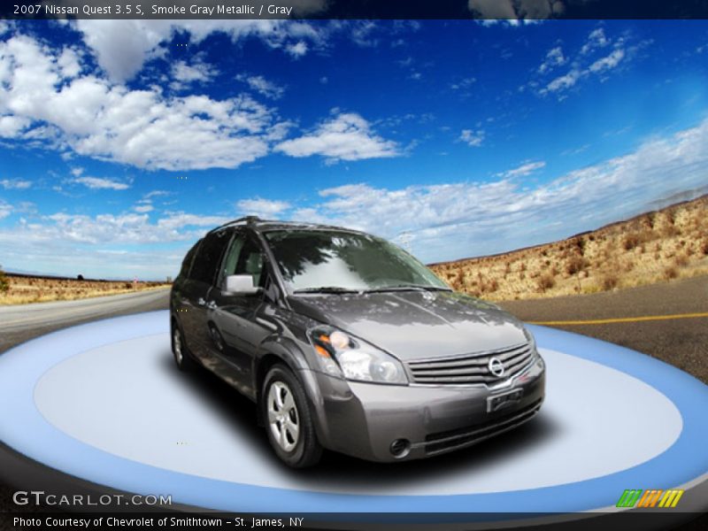 Smoke Gray Metallic / Gray 2007 Nissan Quest 3.5 S