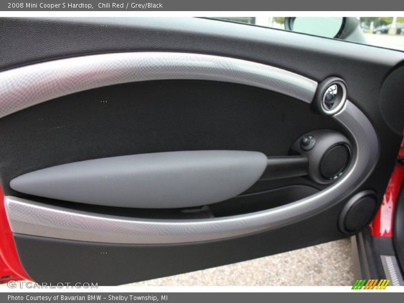 Chili Red / Grey/Black 2008 Mini Cooper S Hardtop