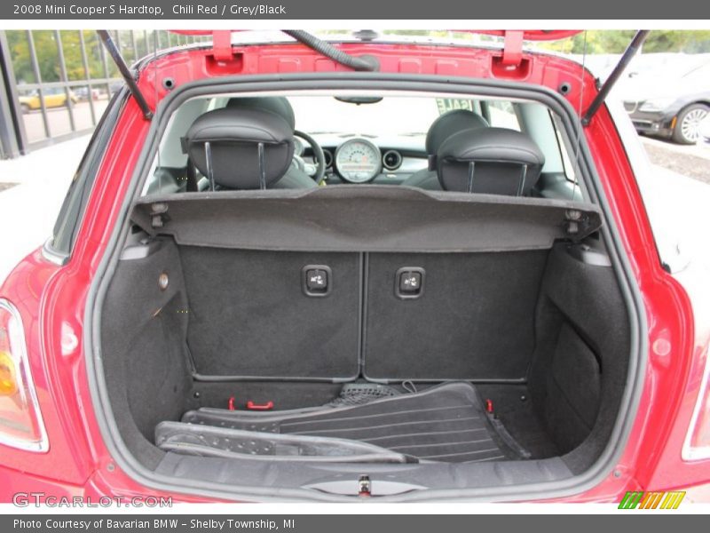 Chili Red / Grey/Black 2008 Mini Cooper S Hardtop