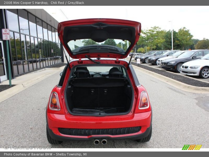 Chili Red / Grey/Black 2008 Mini Cooper S Hardtop