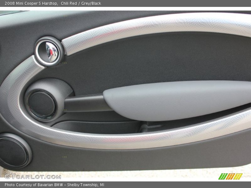 Chili Red / Grey/Black 2008 Mini Cooper S Hardtop