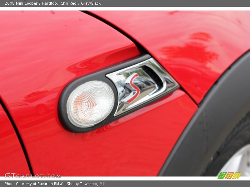 Chili Red / Grey/Black 2008 Mini Cooper S Hardtop