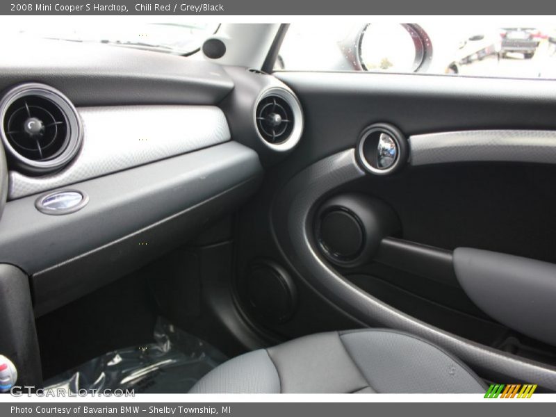 Chili Red / Grey/Black 2008 Mini Cooper S Hardtop