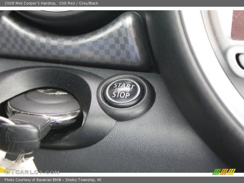 Chili Red / Grey/Black 2008 Mini Cooper S Hardtop