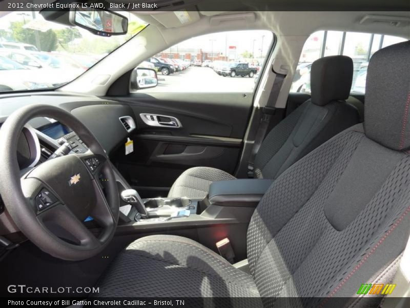 Black / Jet Black 2012 Chevrolet Equinox LS AWD