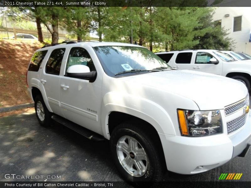Summit White / Ebony 2011 Chevrolet Tahoe Z71 4x4
