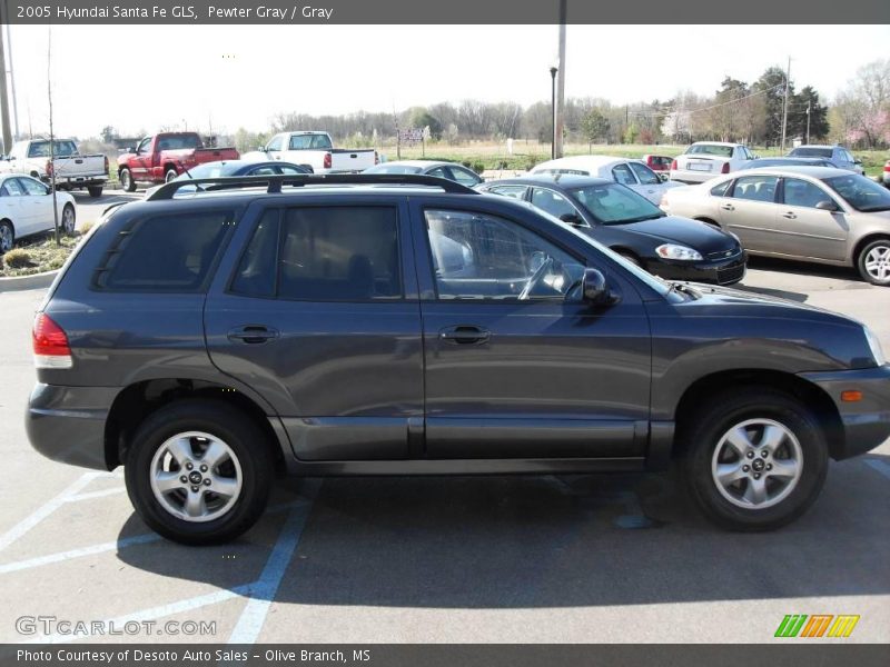 Pewter Gray / Gray 2005 Hyundai Santa Fe GLS