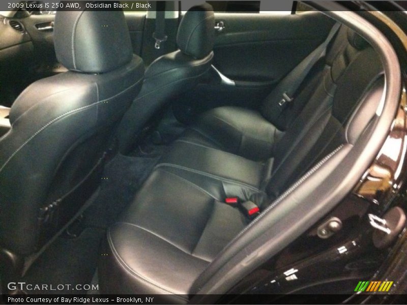 Obsidian Black / Black 2009 Lexus IS 250 AWD