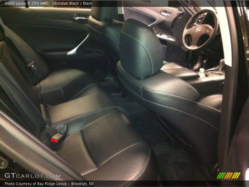Obsidian Black / Black 2009 Lexus IS 250 AWD