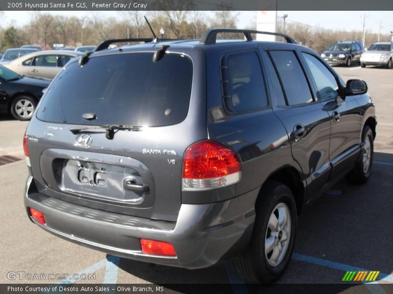 Pewter Gray / Gray 2005 Hyundai Santa Fe GLS