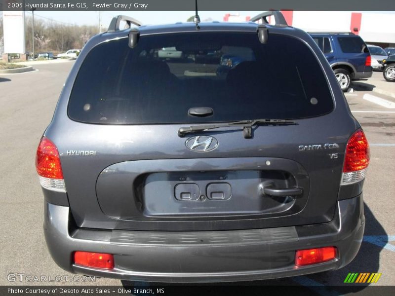 Pewter Gray / Gray 2005 Hyundai Santa Fe GLS