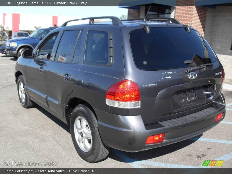 Pewter Gray / Gray 2005 Hyundai Santa Fe GLS