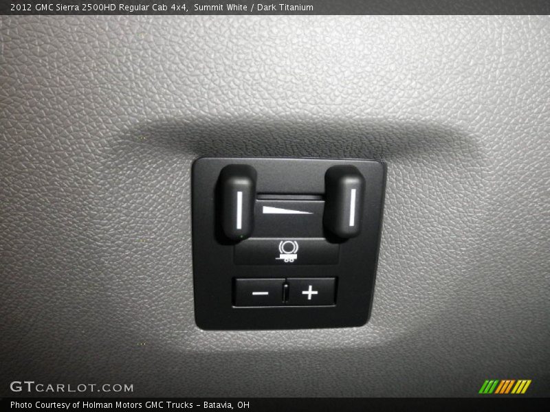 Summit White / Dark Titanium 2012 GMC Sierra 2500HD Regular Cab 4x4