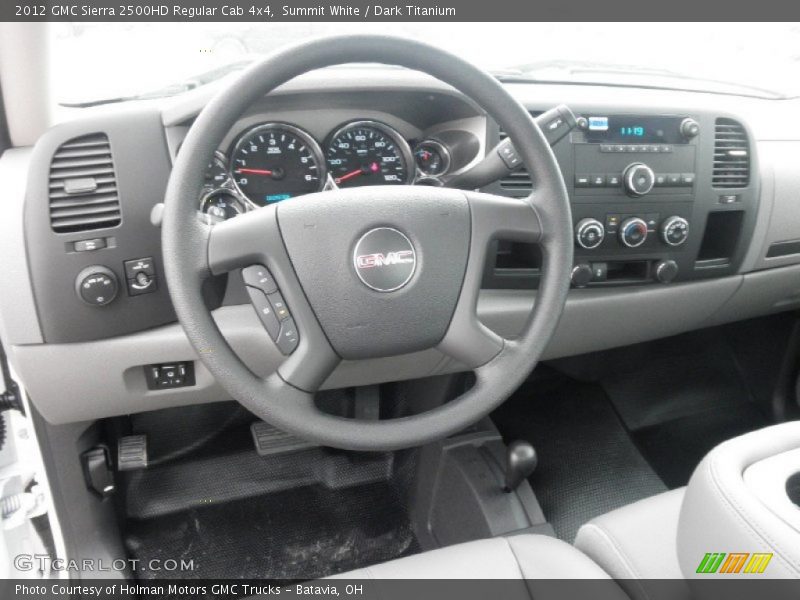 Dashboard of 2012 Sierra 2500HD Regular Cab 4x4