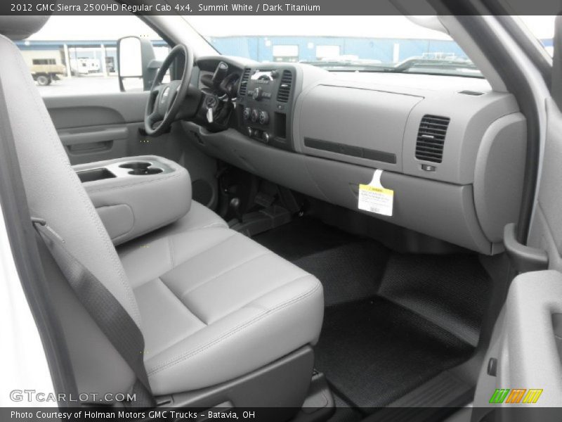  2012 Sierra 2500HD Regular Cab 4x4 Dark Titanium Interior