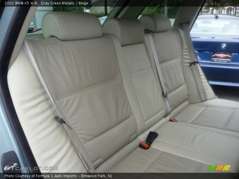 Gray Green Metallic / Beige 2002 BMW X5 4.4i