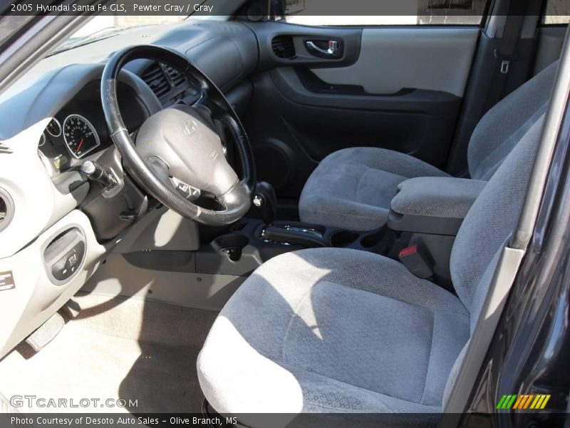 Pewter Gray / Gray 2005 Hyundai Santa Fe GLS