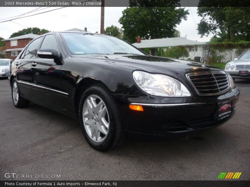 Black / Charcoal 2003 Mercedes-Benz S 500 Sedan
