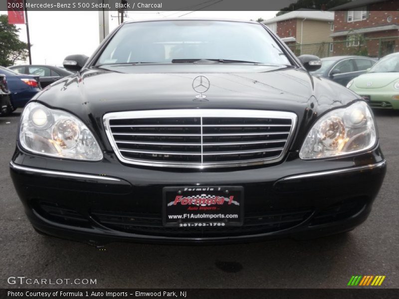 Black / Charcoal 2003 Mercedes-Benz S 500 Sedan