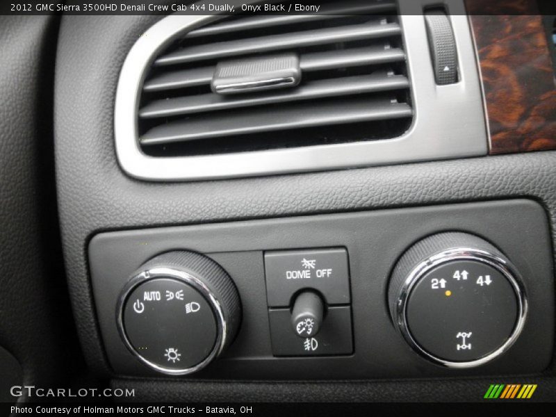 Controls of 2012 Sierra 3500HD Denali Crew Cab 4x4 Dually