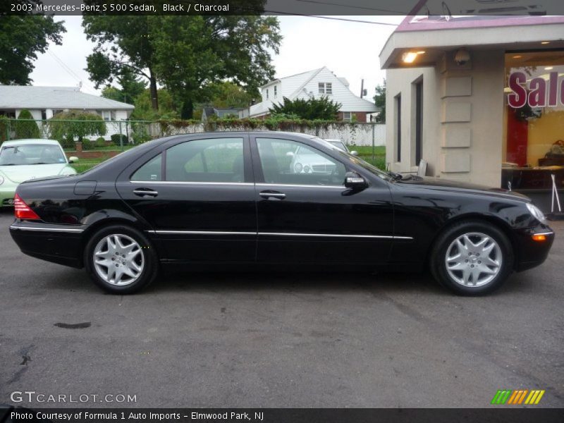 Black / Charcoal 2003 Mercedes-Benz S 500 Sedan