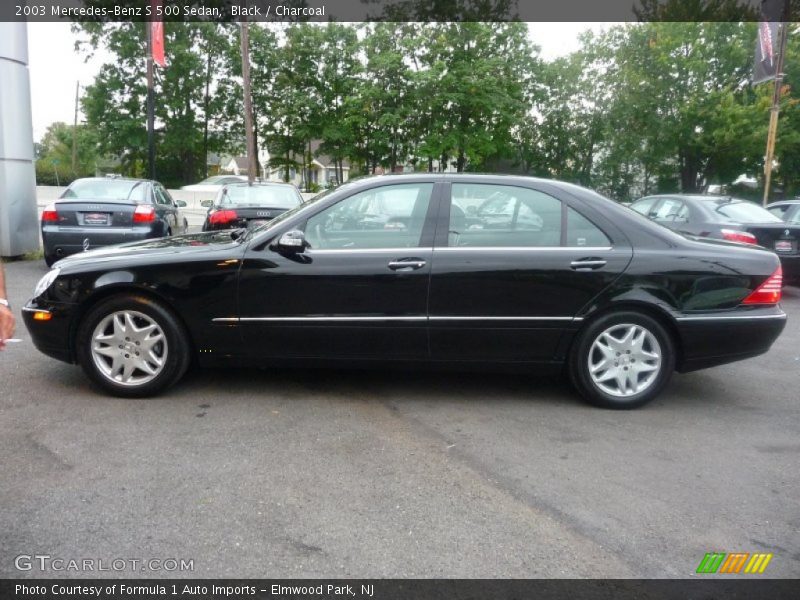 Black / Charcoal 2003 Mercedes-Benz S 500 Sedan