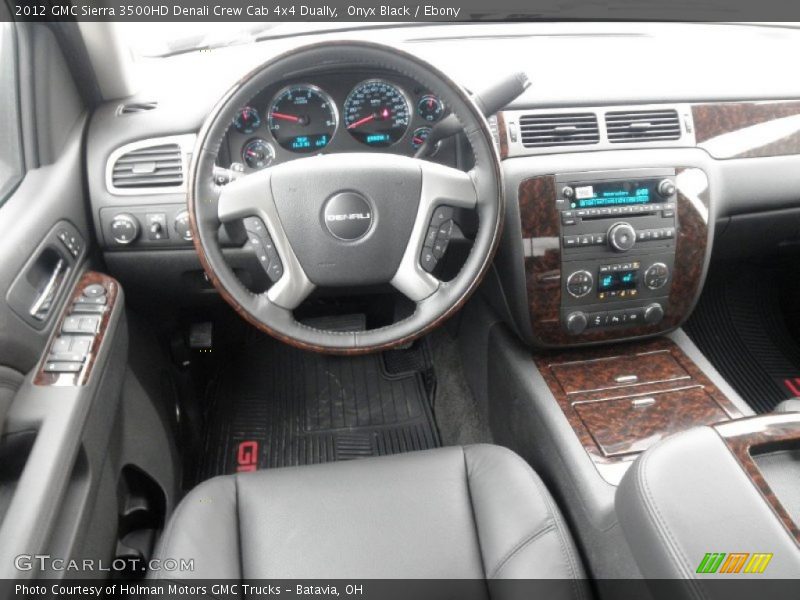 Dashboard of 2012 Sierra 3500HD Denali Crew Cab 4x4 Dually