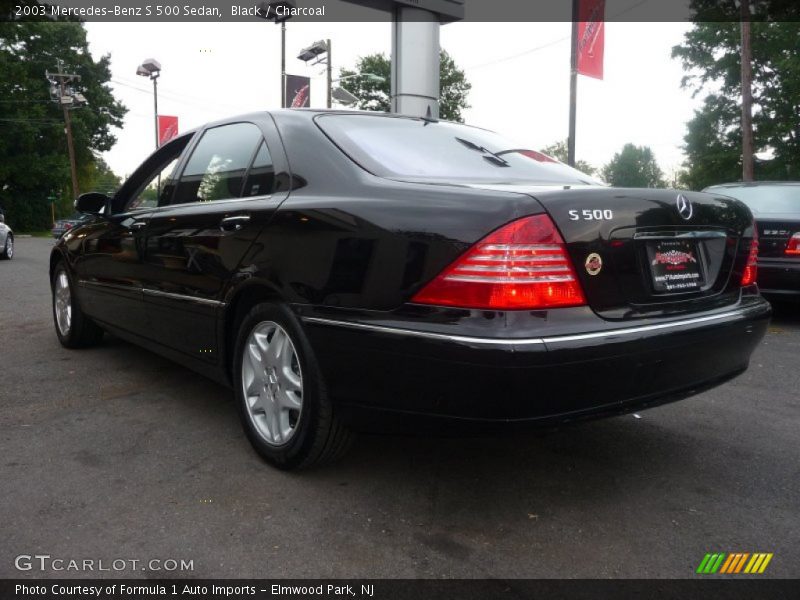 Black / Charcoal 2003 Mercedes-Benz S 500 Sedan