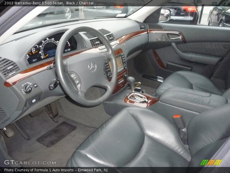  2003 S 500 Sedan Charcoal Interior