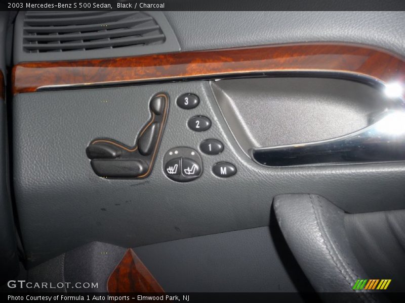 Black / Charcoal 2003 Mercedes-Benz S 500 Sedan