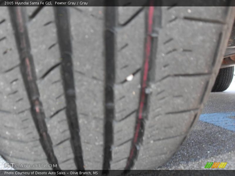Pewter Gray / Gray 2005 Hyundai Santa Fe GLS