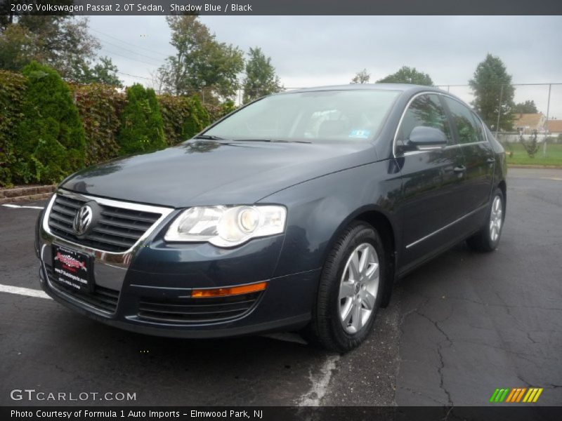 Shadow Blue / Black 2006 Volkswagen Passat 2.0T Sedan