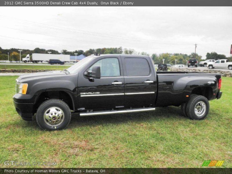  2012 Sierra 3500HD Denali Crew Cab 4x4 Dually Onyx Black