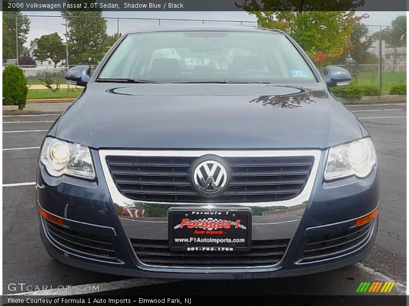 Shadow Blue / Black 2006 Volkswagen Passat 2.0T Sedan