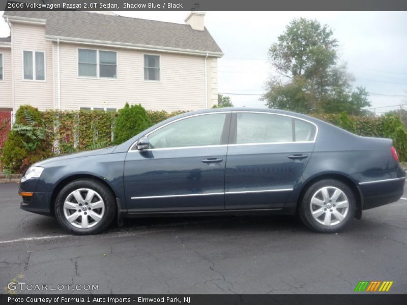 Shadow Blue / Black 2006 Volkswagen Passat 2.0T Sedan