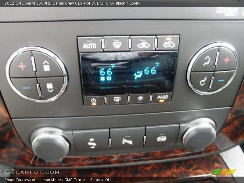 Controls of 2012 Sierra 3500HD Denali Crew Cab 4x4 Dually