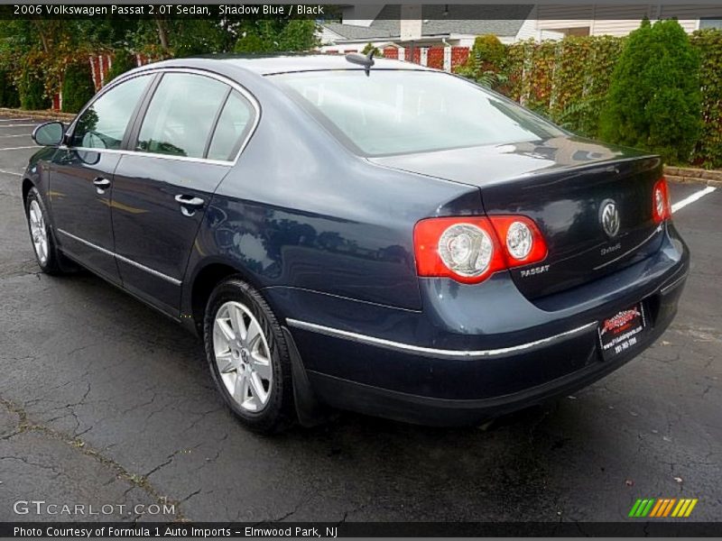 Shadow Blue / Black 2006 Volkswagen Passat 2.0T Sedan