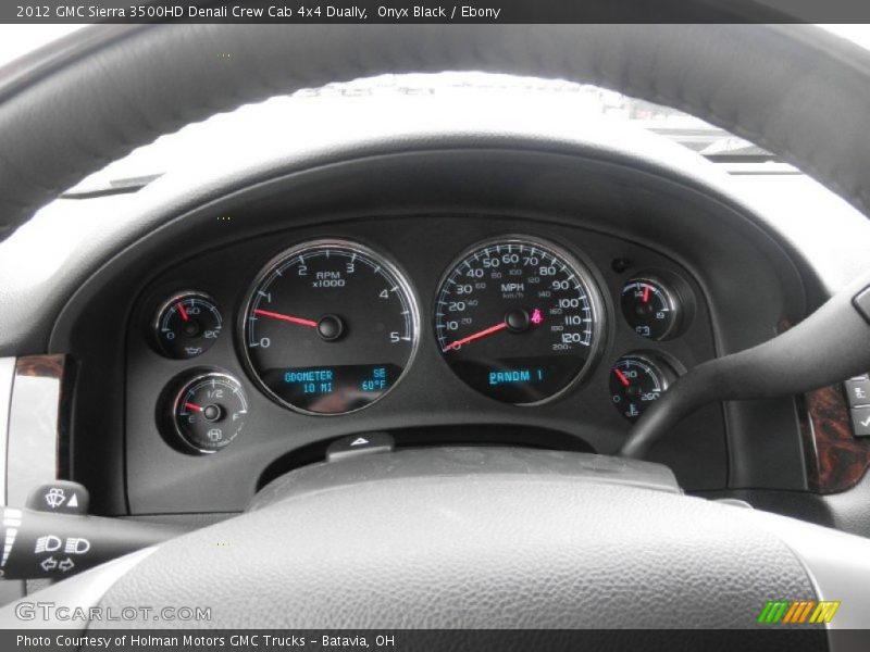  2012 Sierra 3500HD Denali Crew Cab 4x4 Dually Denali Crew Cab 4x4 Dually Gauges