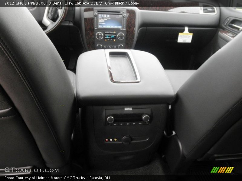 Onyx Black / Ebony 2012 GMC Sierra 3500HD Denali Crew Cab 4x4 Dually