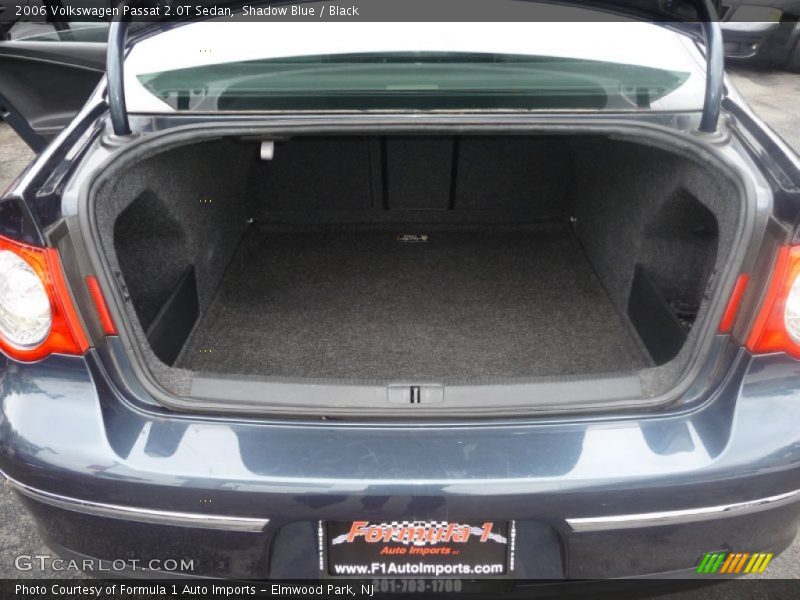 Shadow Blue / Black 2006 Volkswagen Passat 2.0T Sedan