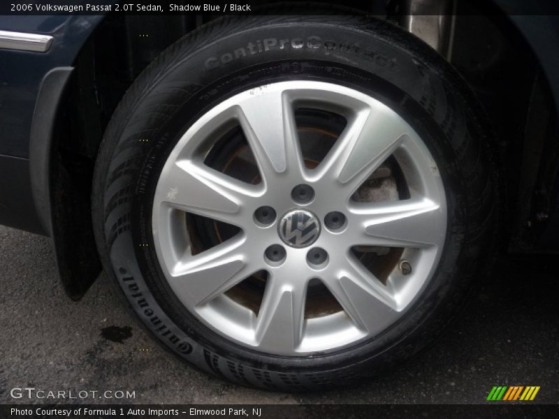 Shadow Blue / Black 2006 Volkswagen Passat 2.0T Sedan