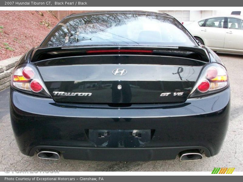 Black Pearl / Black 2007 Hyundai Tiburon GT