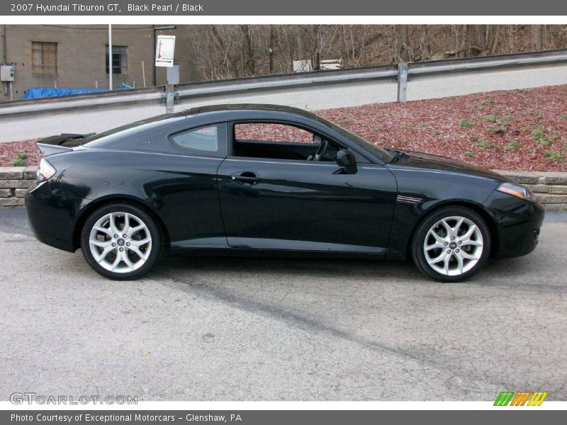 Black Pearl / Black 2007 Hyundai Tiburon GT