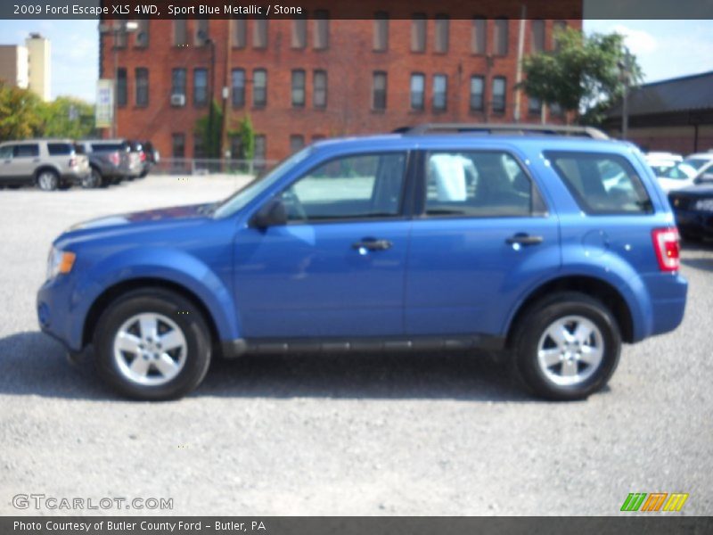 Sport Blue Metallic / Stone 2009 Ford Escape XLS 4WD